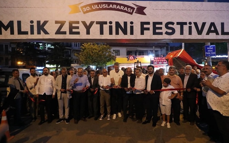 30. Uluslararası Gemlik Zeytini Festivali Başladı