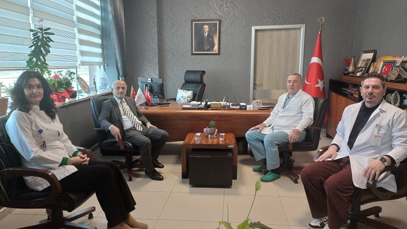 Kaymakamımız Sn. Osman Aslan Canbaba, Gemlik Devlet Hastanesine Ziyarette Bulundu	